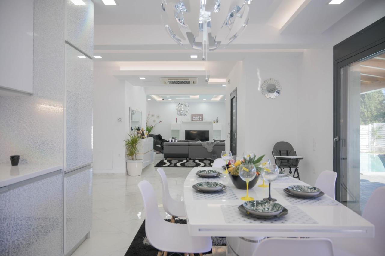 Diamond Luxury Villa Corfu Kato Spilaion Exterior foto