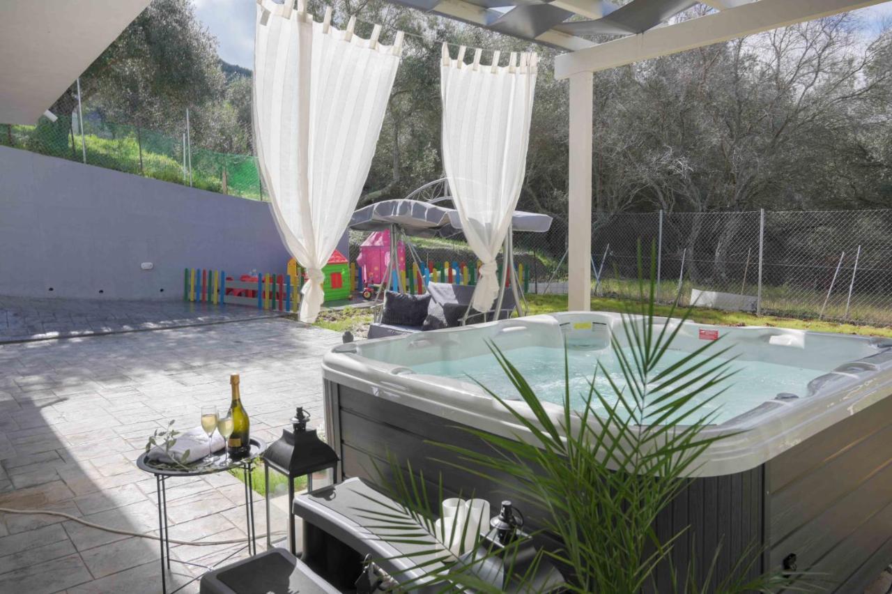 Diamond Luxury Villa Corfu Kato Spilaion Exterior foto